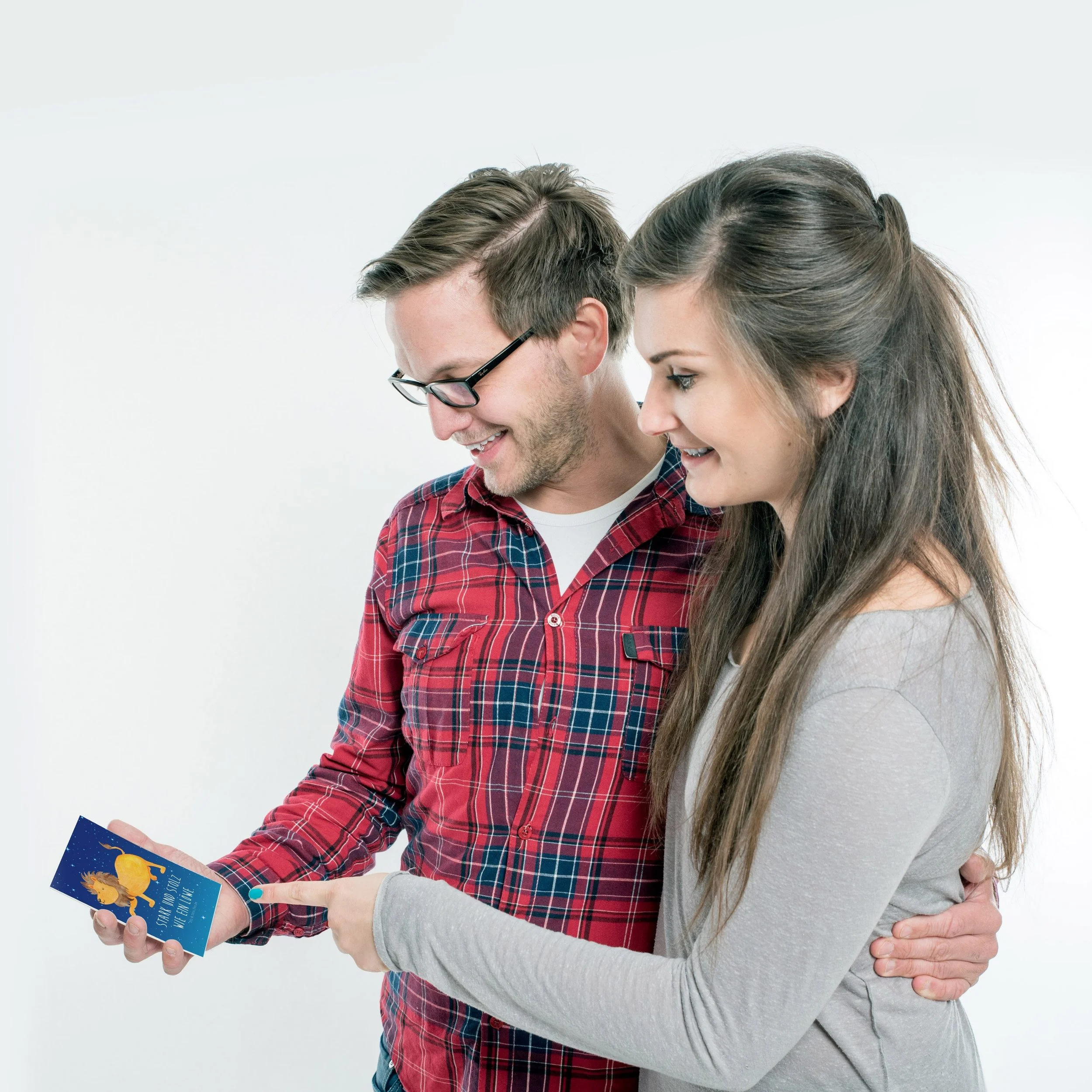MR. & MRS. PANDA – Postkarte Sternzeichen „Löwe“
